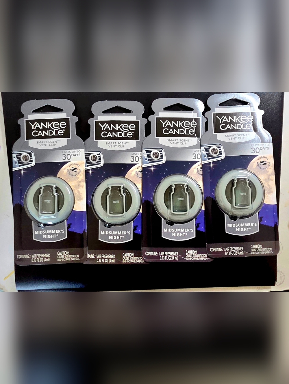 Yankee Candle Midsummer's Night  Vent Clip Bundle